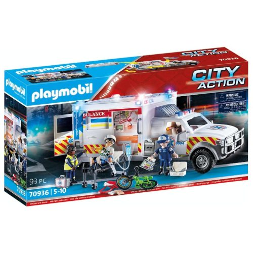 Playmobil City Action 70936 Mentőautó: US Ambulance