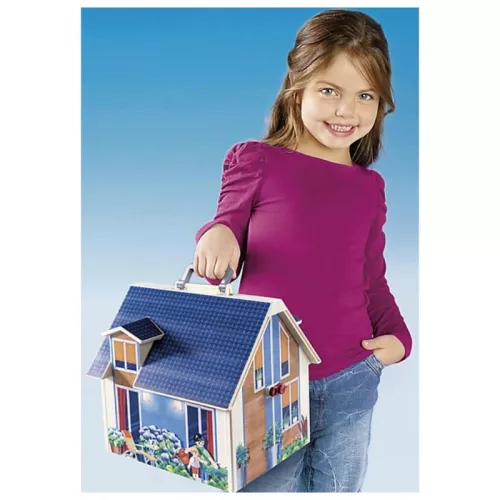 Playmobil Dollhouse 70985 hordozható családi ház
