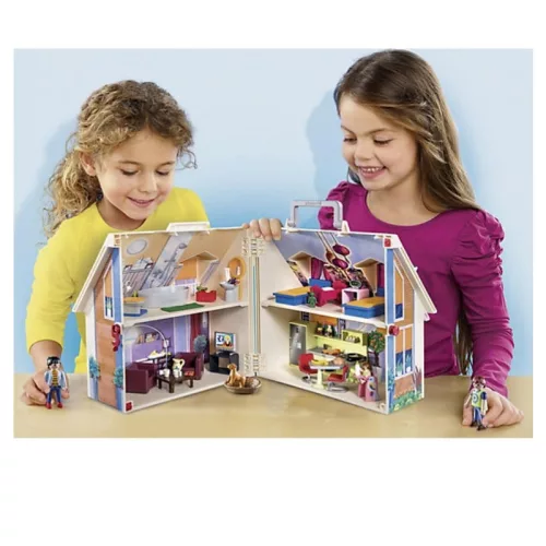 Playmobil Dollhouse 70985 hordozható családi ház