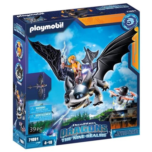 Playmobil Dragons 71081 A kilenc birodalom: Thunder és Tom