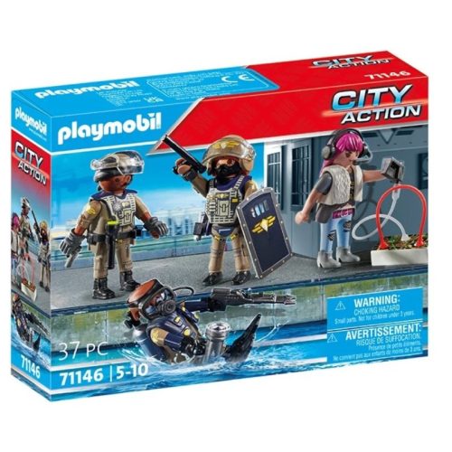 Playmobil City Action 71146 SWAT - Figuraszett