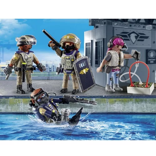 Playmobil City Action 71146 SWAT figuraszett