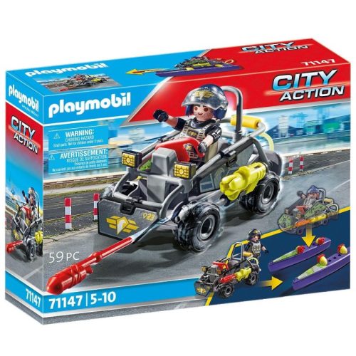 Playmobil City Action 71147 SWAT - Terepjáró quad