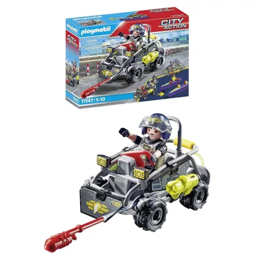 Playmobil City Action 71147 SWAT terepjáró quad