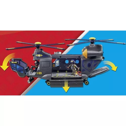 Playmobil City Action 71149 SWAT mentőhelikopter