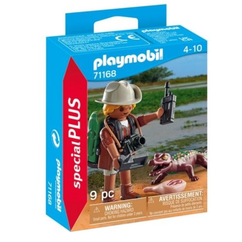 Playmobil Special Plus 71168 Kutató aligátorral