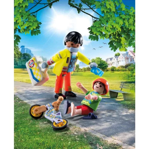 Playmobil City Life 71245 Ápoló és páciense