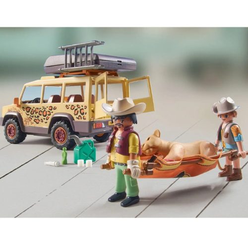 Playmobil Wiltopia 71293 Terepjáróval az oroszlánok között