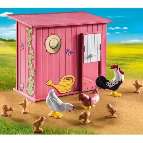 Playmobil Country 71308 Tyúk csibékkel
