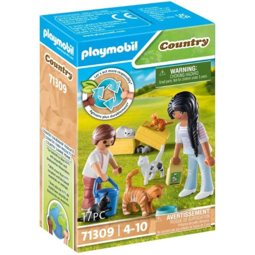 Playmobil Country 71309 Cica Család