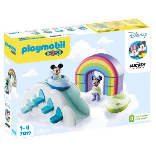 Playmobil 1.2.3 & Disney 71319 Mickey és Minnie felhő otthona