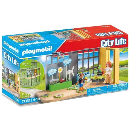 Playmobil City Life 71331 Iskolaterem: Éghajlattan