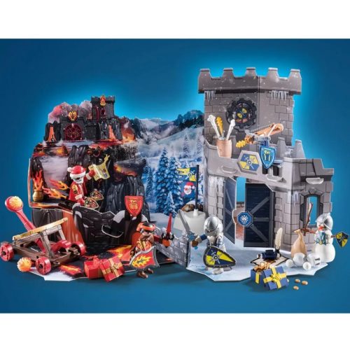 Playmobil Novelmore 71346 Adventi naptár: Novelmore hógölyő csata