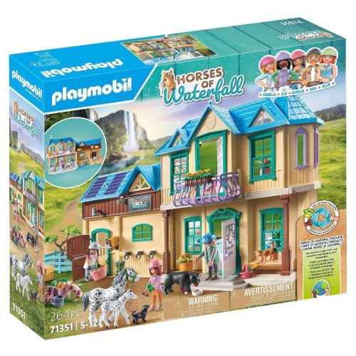 Playmobil Horses of Waterfall 71351 Vízesés farm