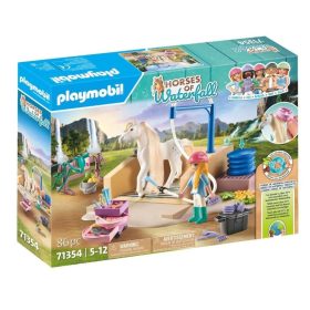 Playmobil Horses of Waterfall 71354 Isabella & Lioness fürdető szett