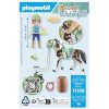 Playmobil Horses of Waterfall 71358 Ellie & Sawdust western lovasgyakorlatok