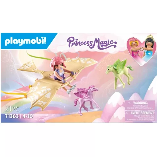 Playmobil Princess Magic 71363 Varázslatos kirándulás a kis pegazussal