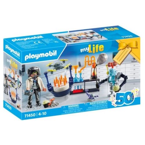 Playmobil City Life 71450 Kutató robotokkal