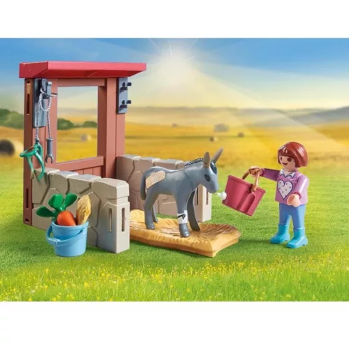 Playmobil Country 71471 Állatorvos szamarakkal