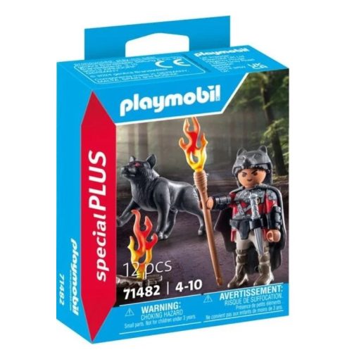 Playmobil Special Plus 71482 Harcos farkassal