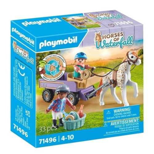 Playmobil Horses of Waterfall 71496 Póni lovaskocsi