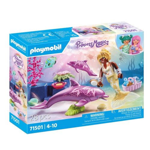 Playmobil Princess Magic 71501 Hableány delfinekkel