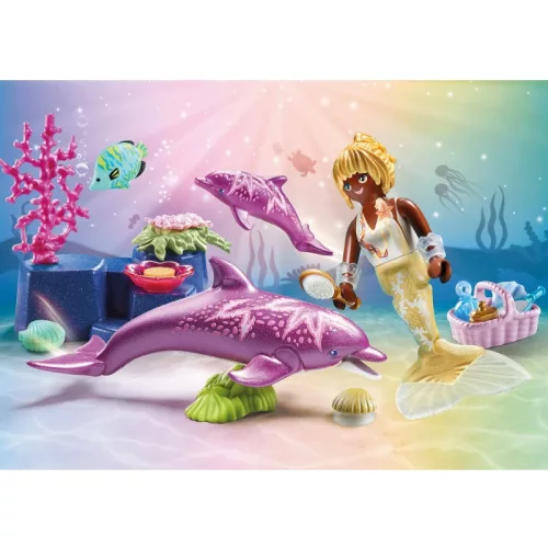 Playmobil Princess Magic 71501 Hableány delfinekkel