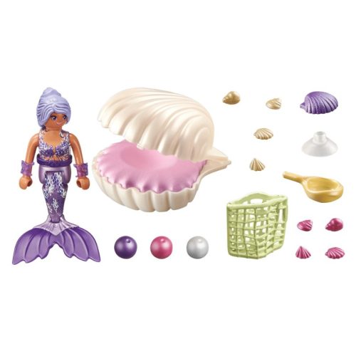 Playmobil Princess Magic 71502 Hableány gyöngyhéz kagylóval