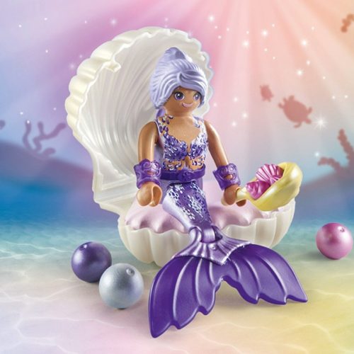 Playmobil Princess Magic 71502 Hableány gyöngyhéz kagylóval