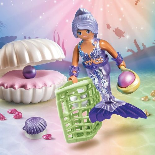 Playmobil Princess Magic 71502 Hableány gyöngyhéz kagylóval