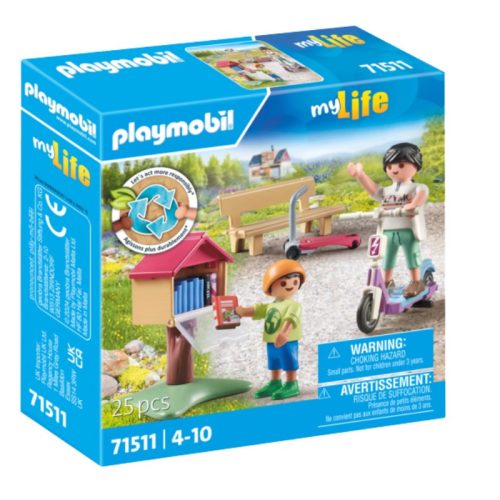 Playmobil My Life 71511 Könyv csere-bere könyvmolyoknak