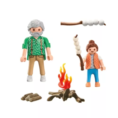 Playmobil My Life 71513 Tábortűz pillecukorral