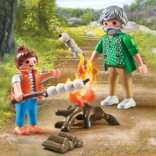 Playmobil My Life 71513 Tábortűz pillecukorral