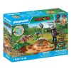 Playmobil Dinos 71526 Stegosaurus fészek tojásrablóval