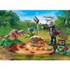 Playmobil Dinos 71526 Stegosaurus fészek tojásrablóval