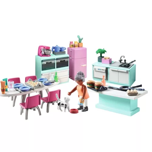 Playmobil My Life 71608 Konyha étkezővel