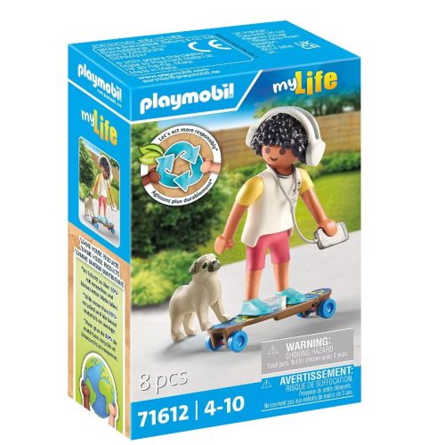 Playmobil My Life 71612 Fiú kutyussal