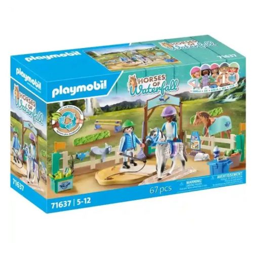 Playmobil Horses of Waterfall 71637 Modern lovarda