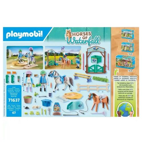 Playmobil Horses of Waterfall 71637 Modern lovarda