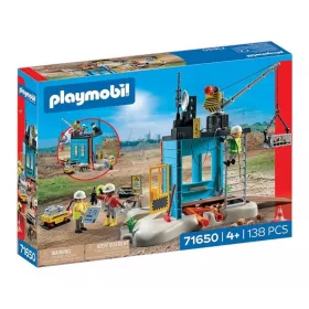 Playmobil 71650 Action Heroes – Építkezés daruval