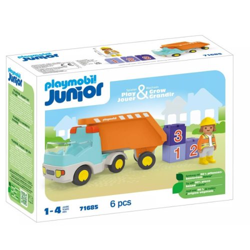 Playmobil Junior 71685 Billenős teherkocsi