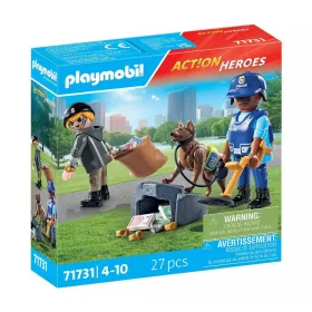 Playmobil Action Heroes 71731 Nyomkövetés rendőrkutyával