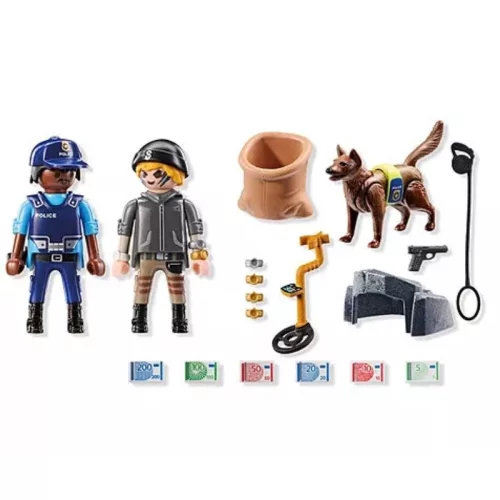 Playmobil Action Heroes 71731 Nyomkövetés rendőrkutyával