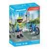 Playmobil Action Heroes 71732 Kerékpáros rendőr töltőállomással