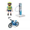 Playmobil Action Heroes 71732 Kerékpáros rendőr töltőállomással