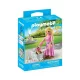 Playmobil My Life 71737 Rózsaszínruhás nő csivavával