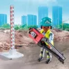 Playmobil Action Heroes 71751 Útépítés úthengerrel és földmérővel