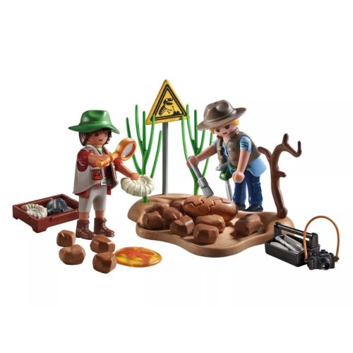 Playmobil Promo Pack 71805 Paleontológusok a dinófészknél