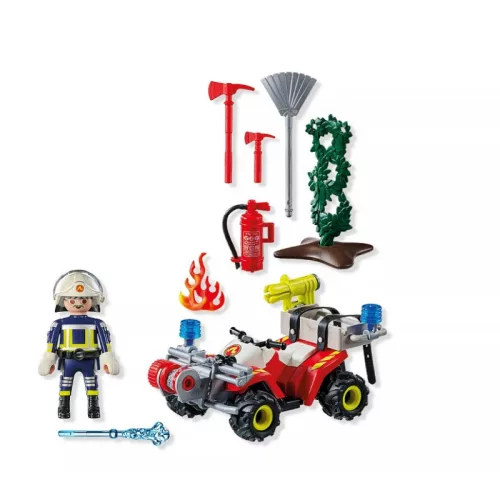 Playmobil Action Heroes 71825 Tűzoltó quad