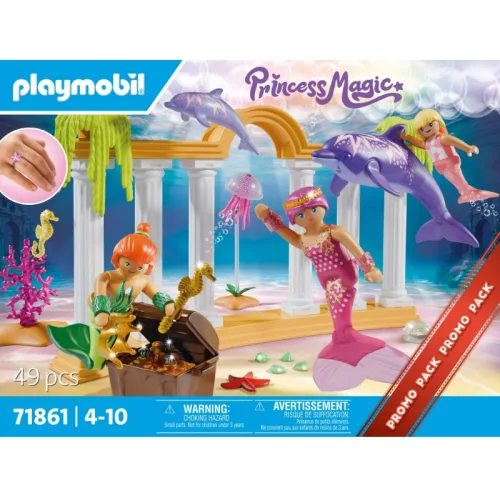 Playmobil Promo-Pack 71861 Sellő kincse delfinekkel